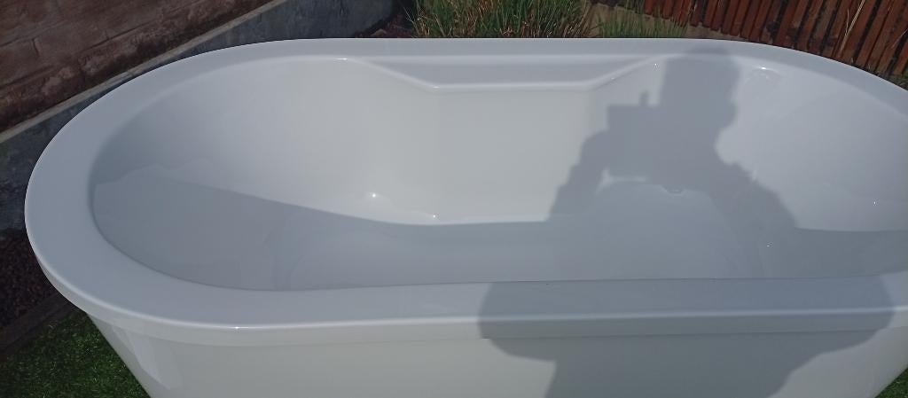 Vrijstaand bad met kraan en douchekop, Bricolage & Construction, Sanitaire, Enlèvement, Neuf, Baignoire