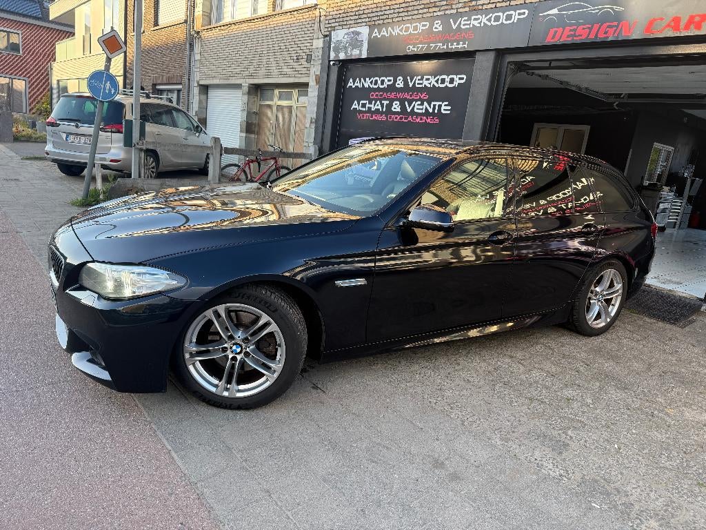 BMW 520D Pack M 2016*Bmw 1st Main*Net 10620* Notebook, Auto's, Automaat, USB, Zwart, Leder