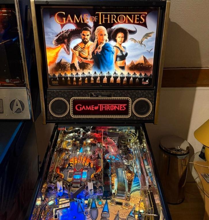 Flipper Game Of Thrones LE Limited Edition, Collections, Machines | Flipper (jeu), Enlèvement ou Envoi