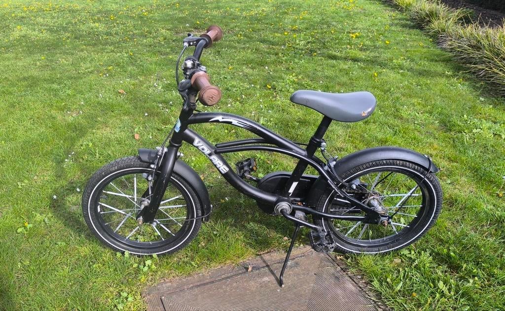 Kinderfiets maat 16, Ophalen