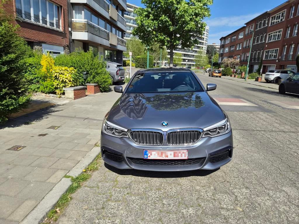 Bmw 5.30e Hybride 07/2019, Autos, Argent ou Gris, Alcantara, Noir, Berline