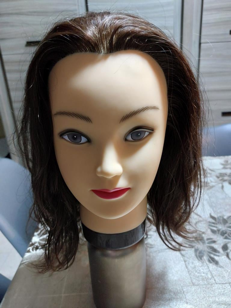 Oefenhoofd nieuw echt haar 25 euro, Ophalen