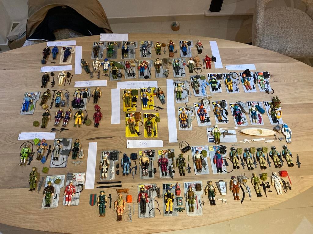 Groot lot Vintage GI Joe jaren ‘80, Collections, Enlèvement ou Envoi