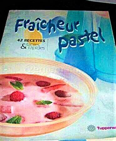 Tupperware :livre de recettes été.... « Fraîcheur pastel », Maison & Meubles, Cuisine| Tupperware, Neuf, Enlèvement ou Envoi