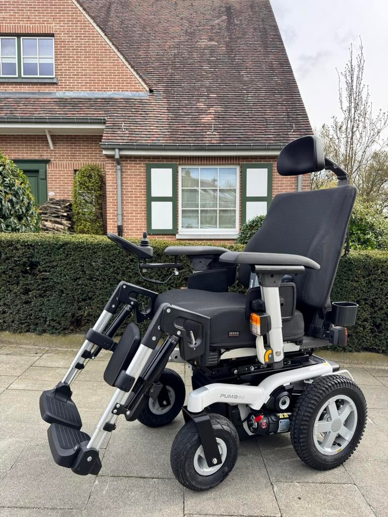 Quickie puma 40 electrische rolstoel invalide rolwagen top, Diversen, Rolstoelen, Ophalen of Verzenden, Inklapbaar, Nieuw, Elektrische rolstoel