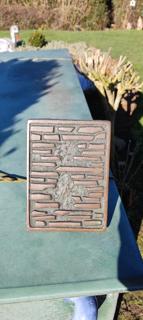 vintage deurgreep, Antiek en Kunst, Ophalen, Brons