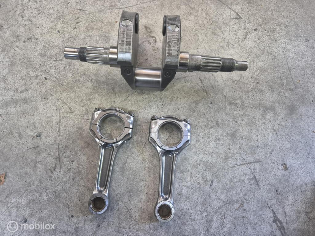 Krukas origineel drijfstangen 1198 en streetfighter, Motoren, Onderdelen | Ducati, Gebruikt, Ophalen of Verzenden