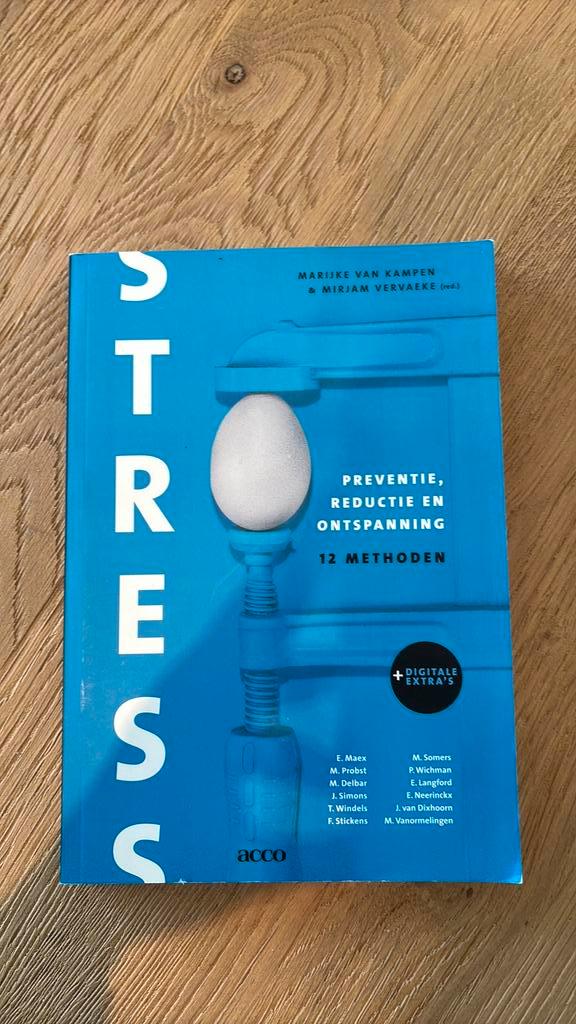 Mirjam Vervaeke - Stress, Boeken, Gezondheid, Dieet en Voeding, Ophalen of Verzenden