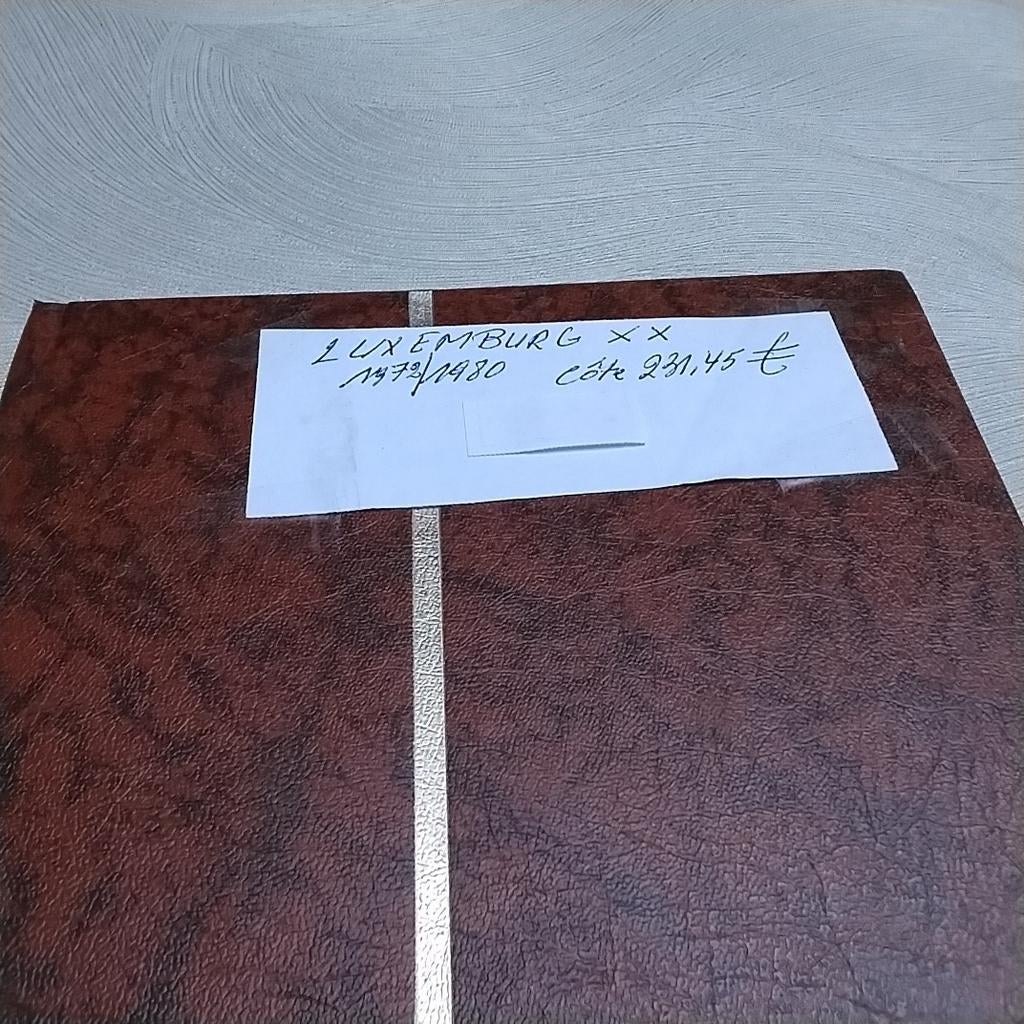 LUXEMBOURG x 1972 /1980 pièce 231,45€, Enlèvement ou Envoi