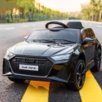 Audi RS6 12v zwart Afstandsbediening / Bleutooth / Leder / E, Enlèvement ou Envoi, Neuf