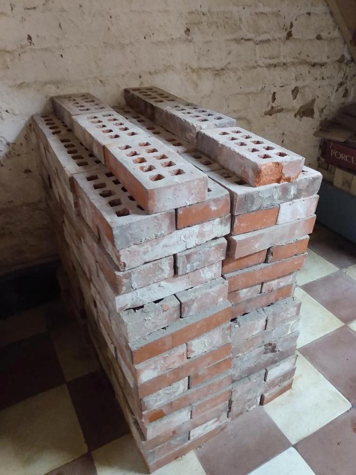 Briques anciennes de parement, Bricolage & Construction, Briques, Utilisé, Briques, Enlèvement