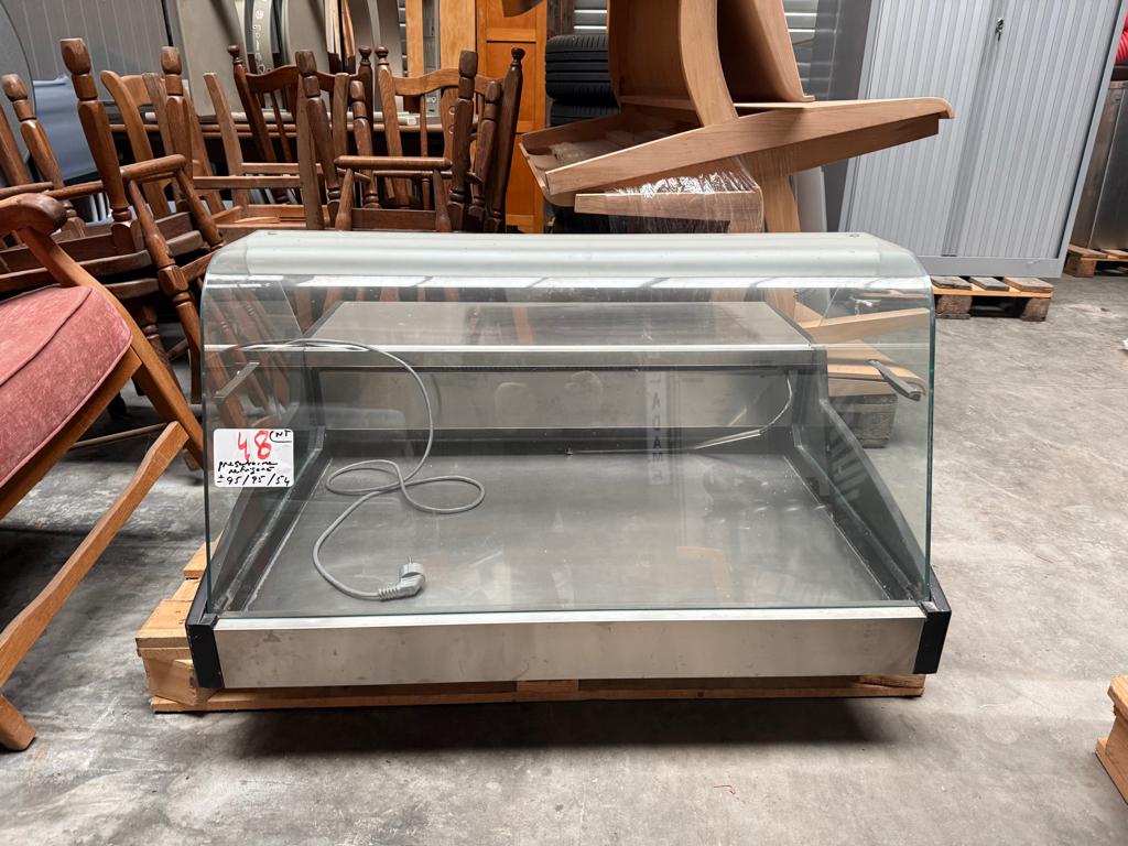 Comptoir Vitrine réfrigérée, Sans bac à congélation, Enlèvement, Utilisé, 75 à 100 litres