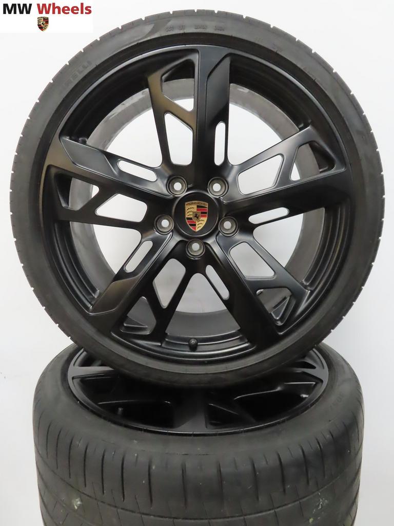 Porsche Taycan 21 inch Origineel Cross velgen zomerbanden, Gebruikt, -, 265 mm, -