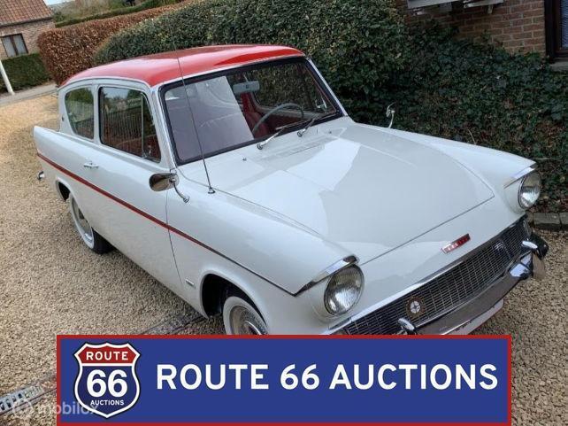 Ford Anglia Sportsman | 1962 | Route 66 Auctions, Auto's, Oldtimers, Bedrijf, Te koop, Ford, Benzine, Overige carrosserie, Handgeschakeld