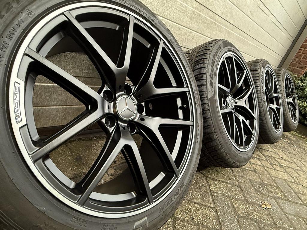 21  Mercedes AMG G klasse G500 G63 G55 W461 W463 W65 velgen, Auto-onderdelen, Banden en Velgen, Banden en Velgen, Winterbanden