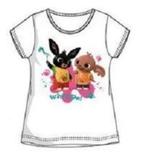 Bing Konijn T-shirt Wit Bing en Sula - Mt 110 - 116 - Katoen, Kinderen en Baby's, Kinderkleding | Maat 110, Meisje, Nieuw, Shirt of Longsleeve