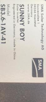 Zonnepanelen omvormer sma 3600 watt, Ophalen