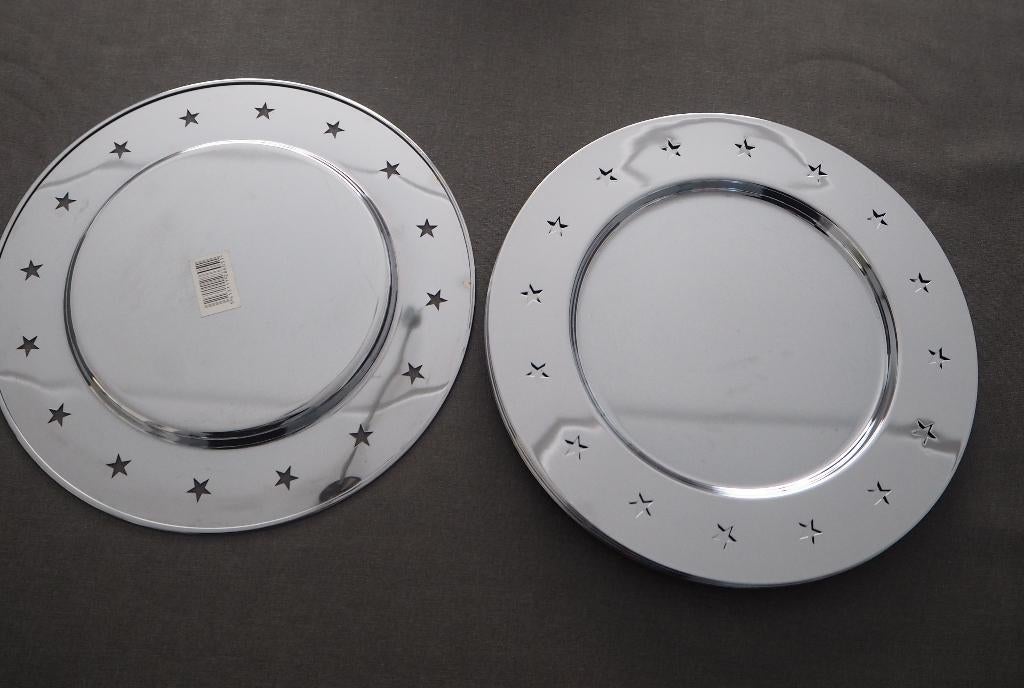 6 x sous assiettes, Enlèvement, Comme neuf, Assiette