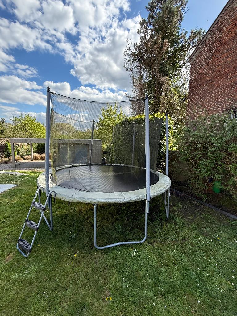 Trampoline 365 tuin veiligheidsnet, Ophalen, Gebruikt