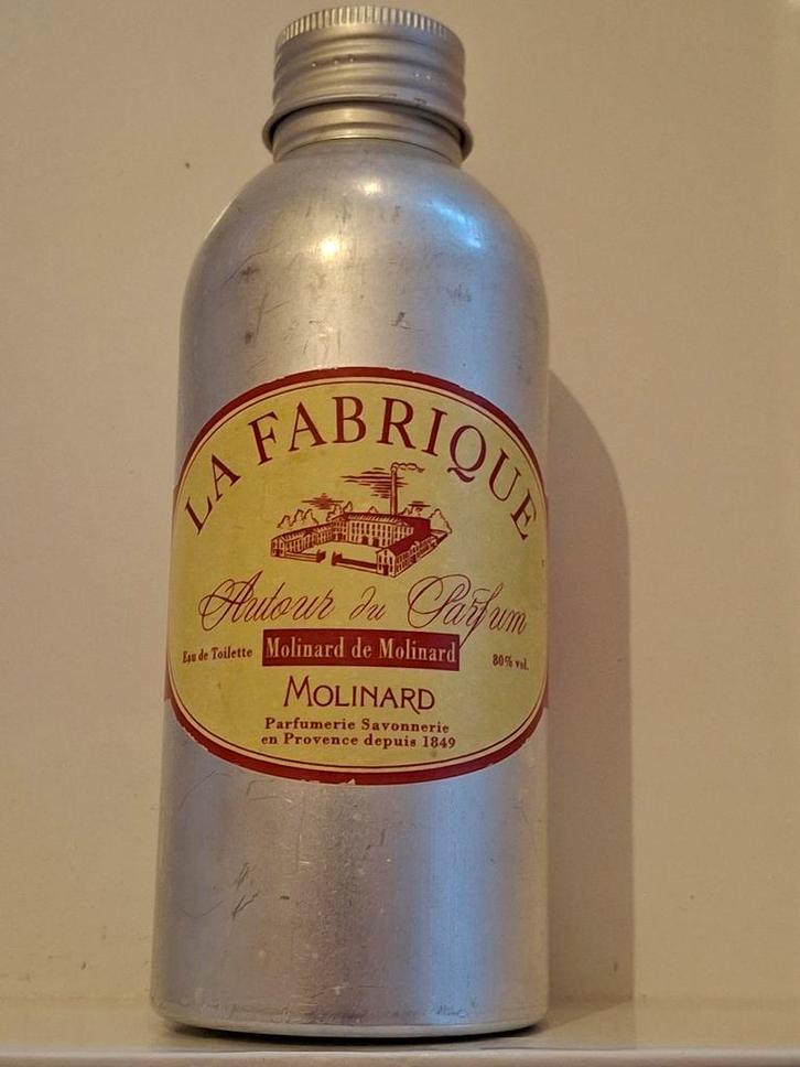 Flacon ancien Molinard de Molinard 300ml vide, Collections, Vins, France, Enlèvement ou Envoi