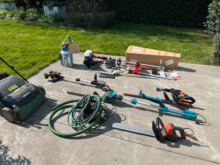 Heggenscharen. Verschillende types wegens verhuis nr app, Tuin en Terras, Heggenscharen, Gebruikt, Ophalen