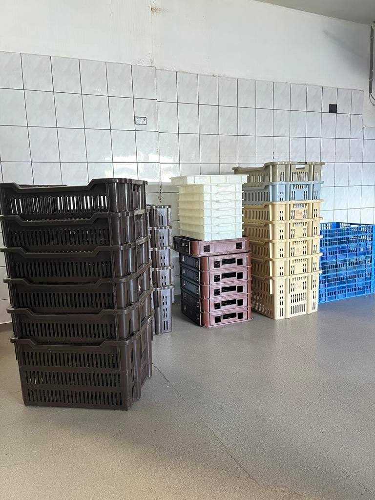 Lot bakken, Doe-het-zelf en Bouw, Kratten en Dozen, Ophalen, Gebruikt