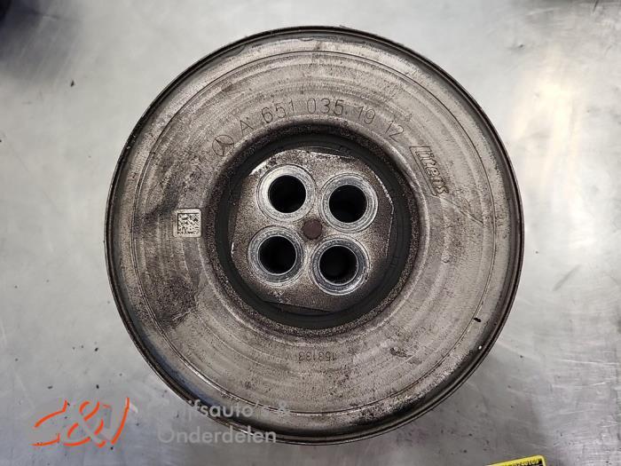 Vilebrequin poulie d'un Mercedes V-Klasse, 3 mois de garantie, Utilisé, -, -