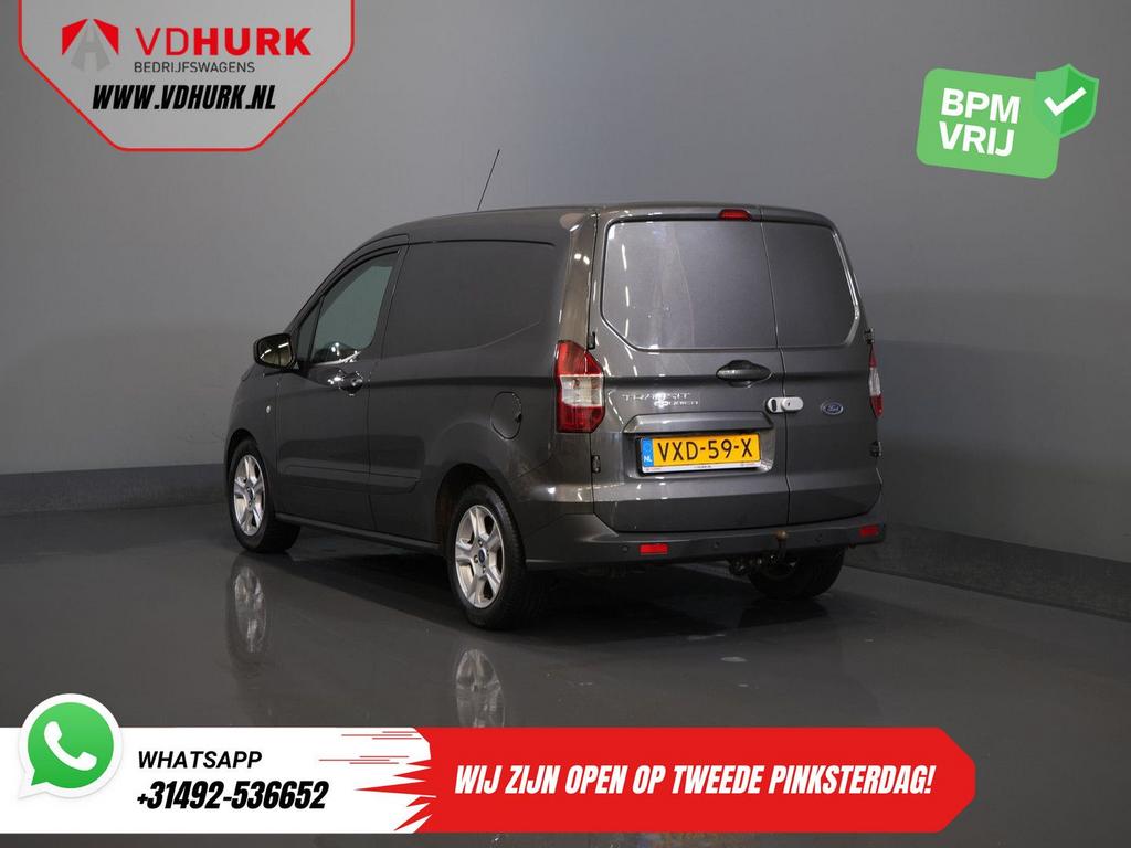 Ford Transit Courier 1.5 TDCI 100 pk Limited Stoelverw./ Voo, Auto's, Bedrijf, 131 g/km, Ford, Zilver of Grijs