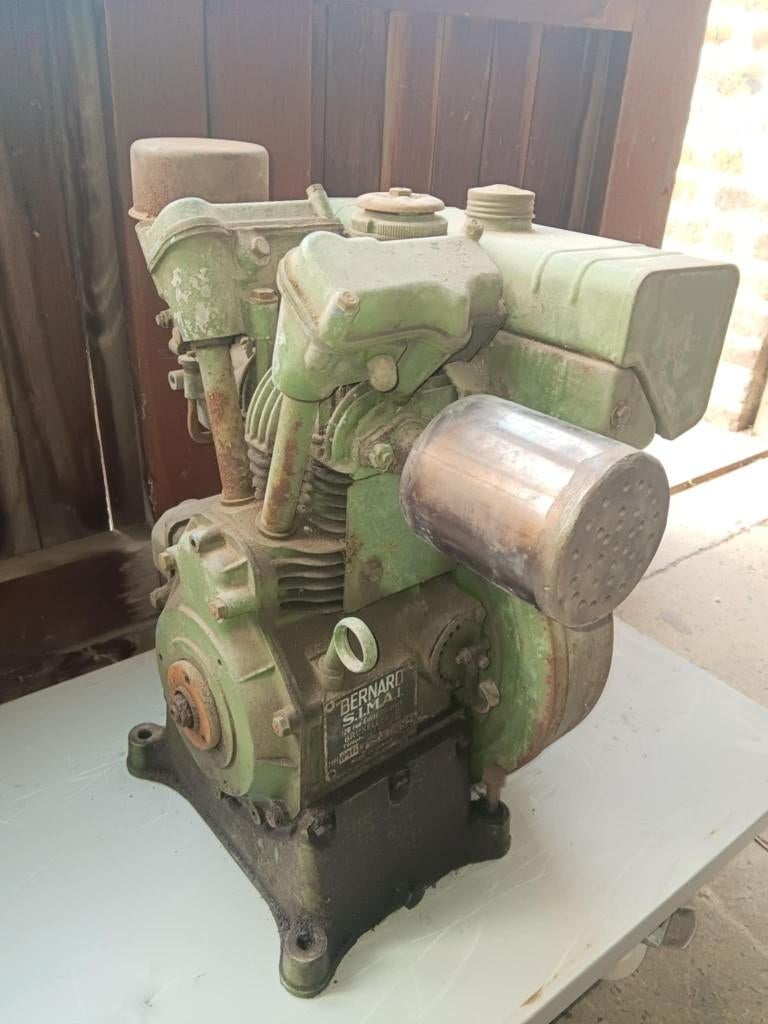 Moteur bernard essence, Enlèvement