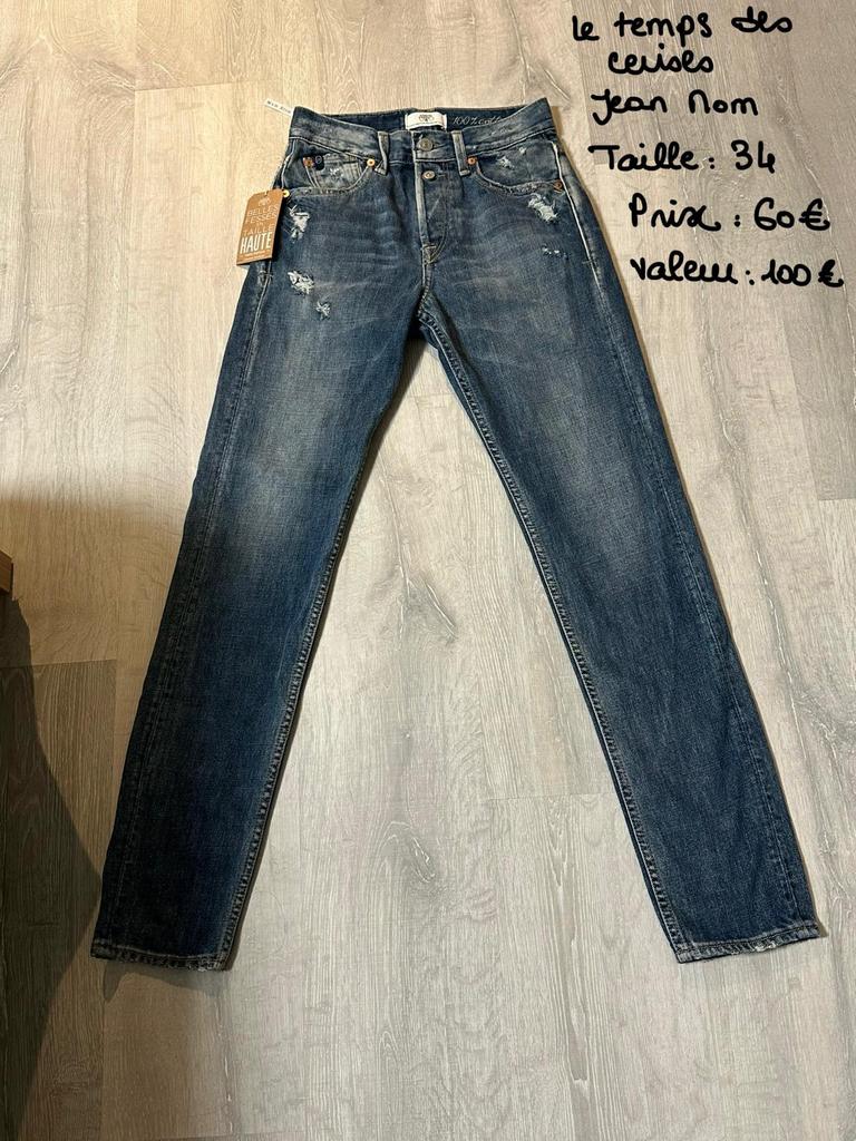 Jean mom neuf le temps des cerises avec étiquette, Enlèvement ou Envoi, Comme neuf