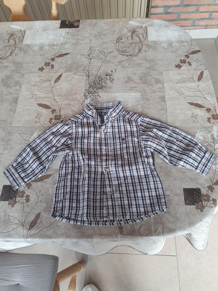 Baby overhemd river woods, Kinderen en Baby's, Babykleding | Maat 68, Ophalen of Verzenden