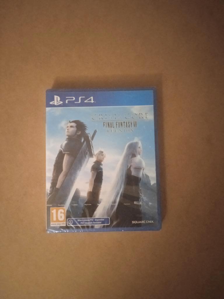 Crisis Core Final Fantasy VII Reunion PS4 New & Sealed, Ophalen, 1 speler, Nieuw, Role Playing Game (Rpg)