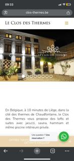 Bon à valoir pour le Clos des thermes d’une valeur de 625€, Bon cadeau, Autres types