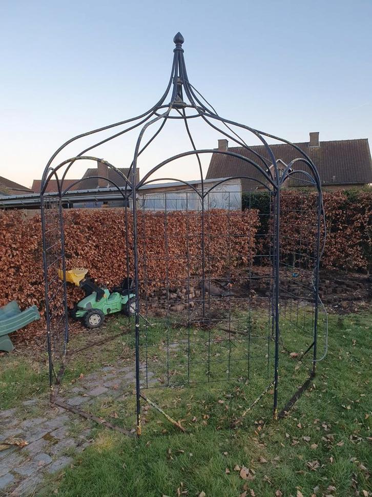 prieel ijzer, Tuin en Terras, Tuinwanddecoratie, Gebruikt, Ophalen