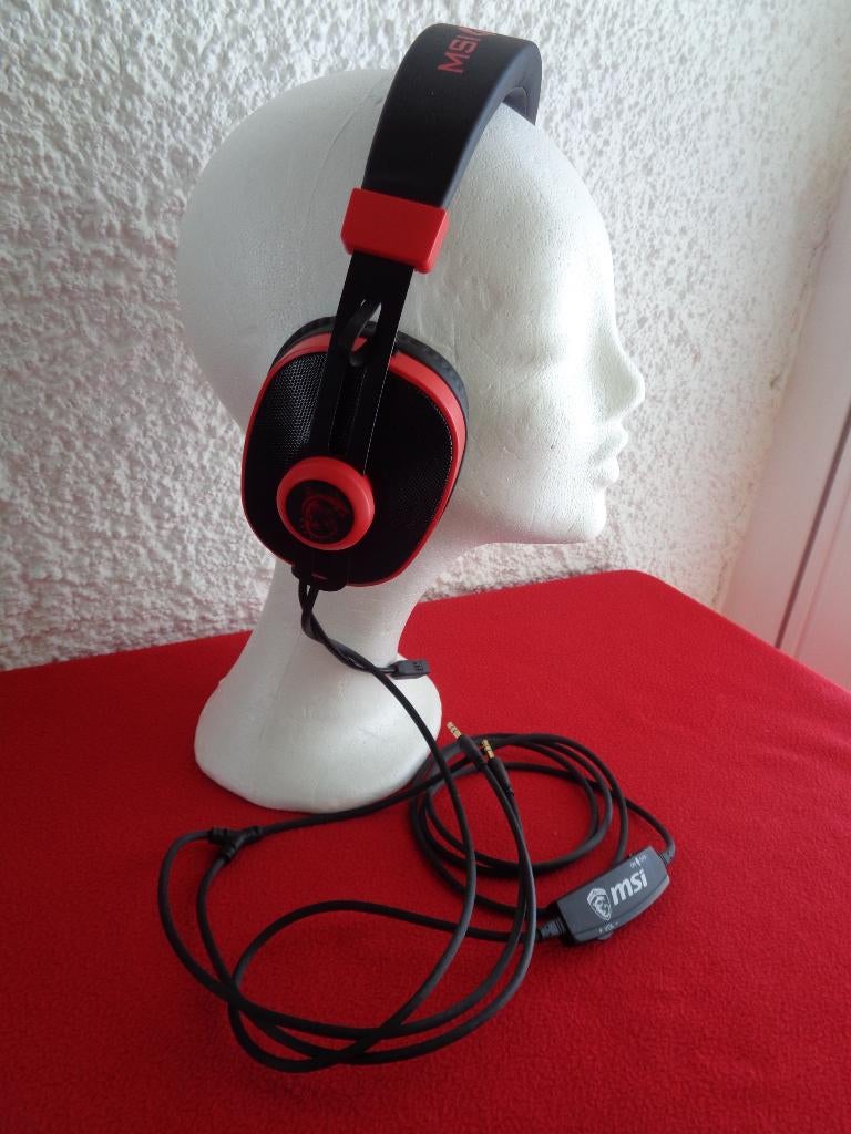 Casque d'écoute msi Gaming, Envoi, Comme neuf, Autres marques
