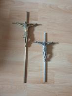 Kruis, Jezus aan het kruis (2 stuks versch. grootte), Ophalen of Verzenden, Nieuw, Christendom | Katholiek