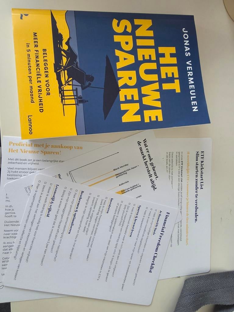 Het nieuwe sparen Jonas Vermeulen, Boeken, Economie, Management en Marketing, Ophalen