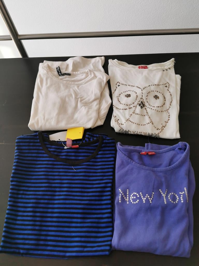 Pakket t-shirts maat 128-134, Ophalen of Verzenden