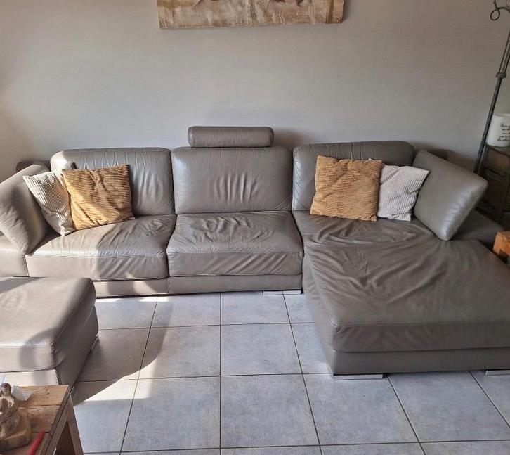 Fauteuil d'angle Chateau d'Ax, Maison & Meubles, Canapés | Coins salons complets, Utilisé, Cuir, Enlèvement