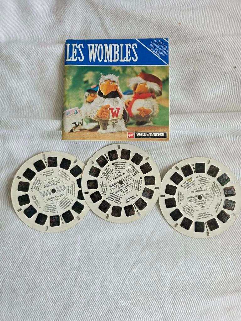 Viewmaster view-masterset The Wombles BBC. De kans om te ste, Ophalen of Verzenden