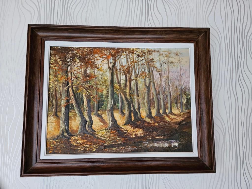 Toile de Peintre " Pierre Michigan " Peintre français, Enlèvement ou Envoi