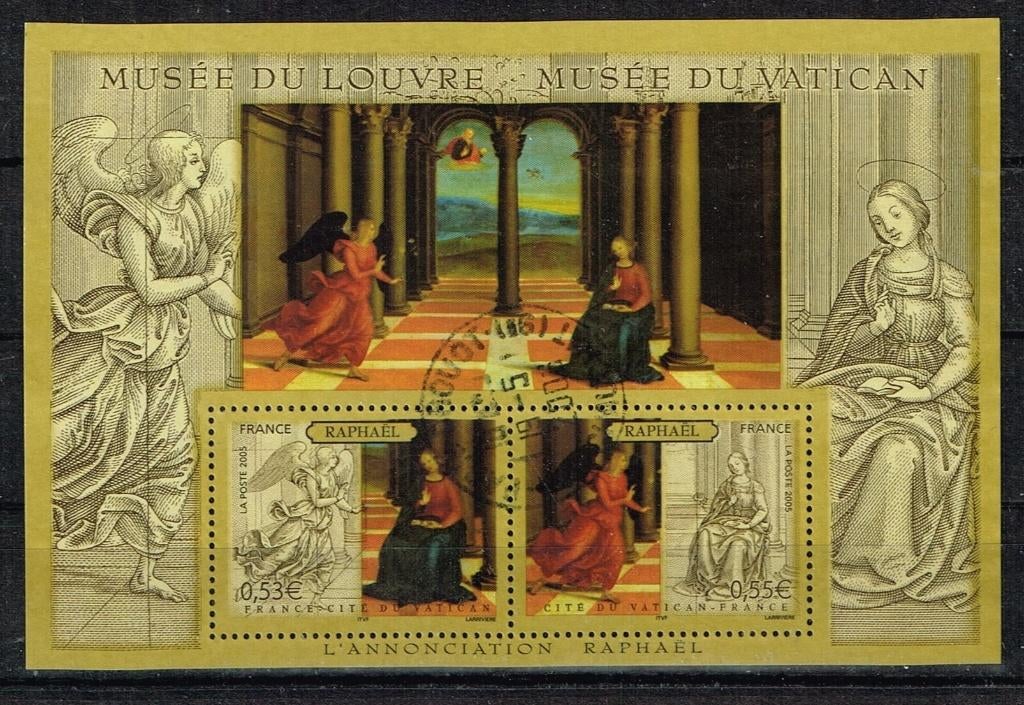 Timbres-poste de France - K 5679 - musées, Envoi, Affranchi