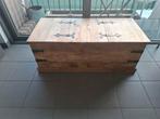 Rustieke houten kist / salontafel – veel opbergruimte, Huis en Inrichting, Woonaccessoires | Kisten, Ophalen