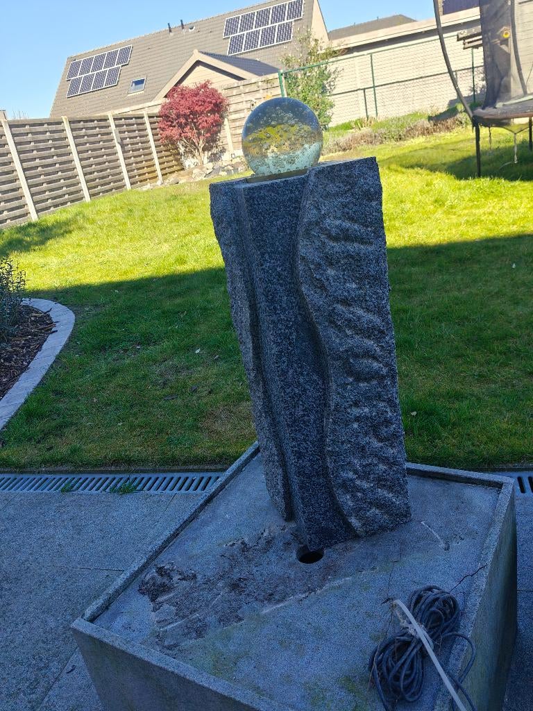 Fonteintje, Tuin en Terras, Ophalen, Gebruikt, Graniet, Fontein