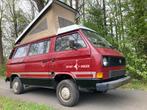 Vw t3 camper busje met werk., Autos, Volkswagen, Rouge, 4 portes, Boîte manuelle, Diesel