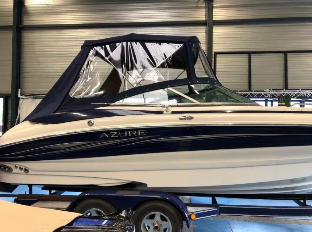 Speedboot Azure 238, Sports nautiques & Bateaux, Speedboat, 6 mètres ou plus, 200 ch ou plus, Enlèvement, Utilisé