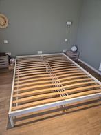 Vevelstad bed Ikea 160x200, Comme neuf, Enlèvement, Blanc, Deux personnes