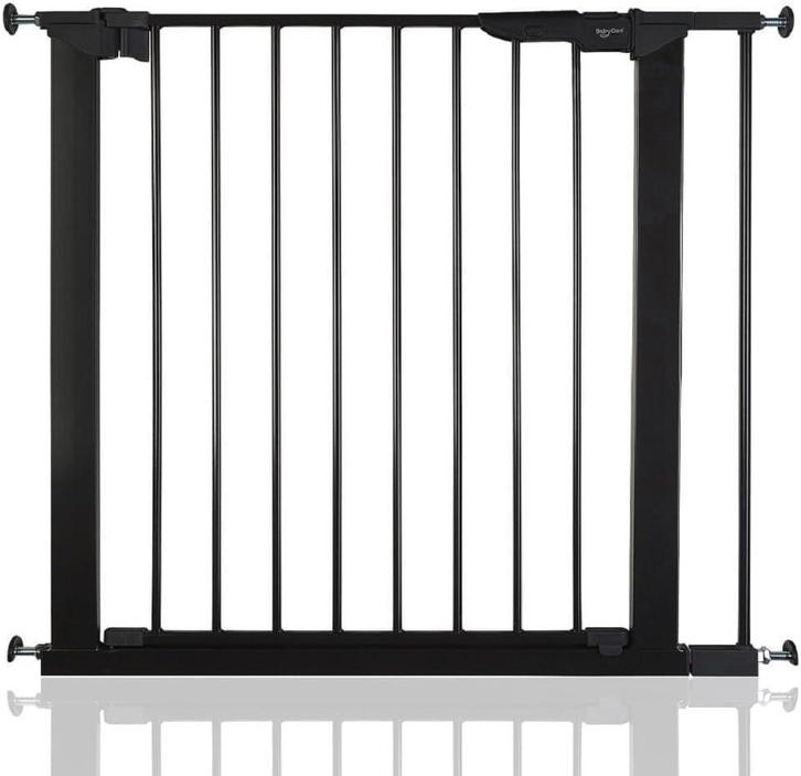 Barrière de Sécurité en pour Escalier Noir 86-93,3cm, Kinderen en Baby's, Traphekjes, Zo goed als nieuw, Klemhekje, Metaal of IJzer