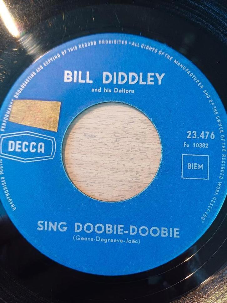 Bill Diddley – Sing Doobie Doobie  1963  Rock & Roll, CD & DVD, Vinyles Singles, Utilisé, Single, Rock et Metal, 7 pouces, Enlèvement ou Envoi