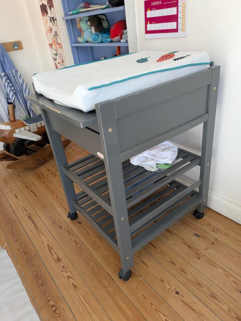 Table à langer Troll, Enlèvement, Utilisé